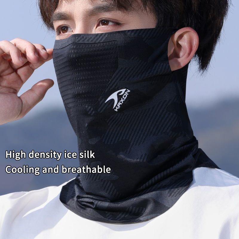 Ice Silk Summer Face Mask with - Sports Mask Breathable 评论和价格