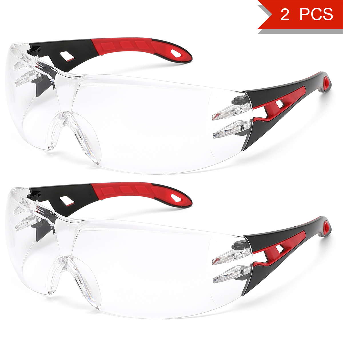2/10 PCS Protective Safety Gla - Dust Mask Construction 评论和价格