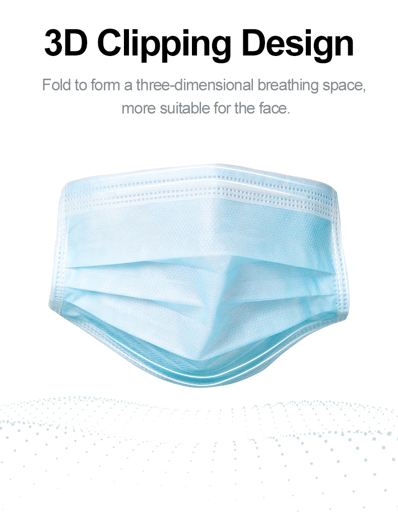 Mouth Masks 3-layer Anti-Dust  - Disposable Surgical Mask 评论和价格