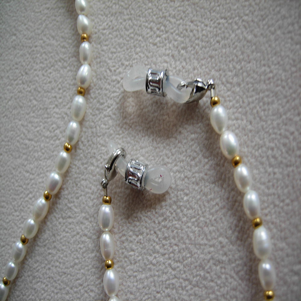 fashionable eyeglass beaded re - Mask Chain Holder 评论和价格