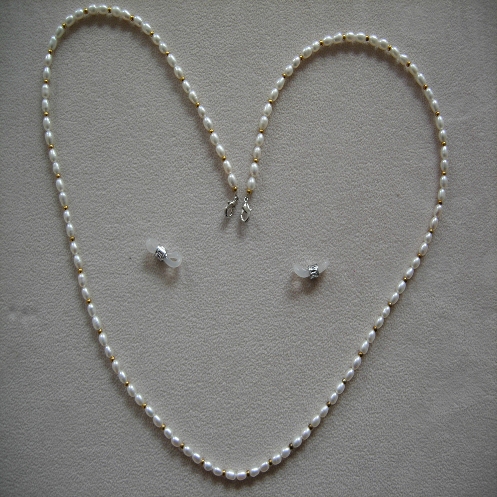 fashionable eyeglass beaded re - Mask Chain Holder 评论和价格