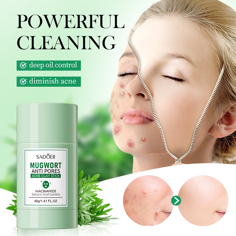 Mugwort Clay Stick Anti-Acne C - Dust Mask Construction 评论和价格