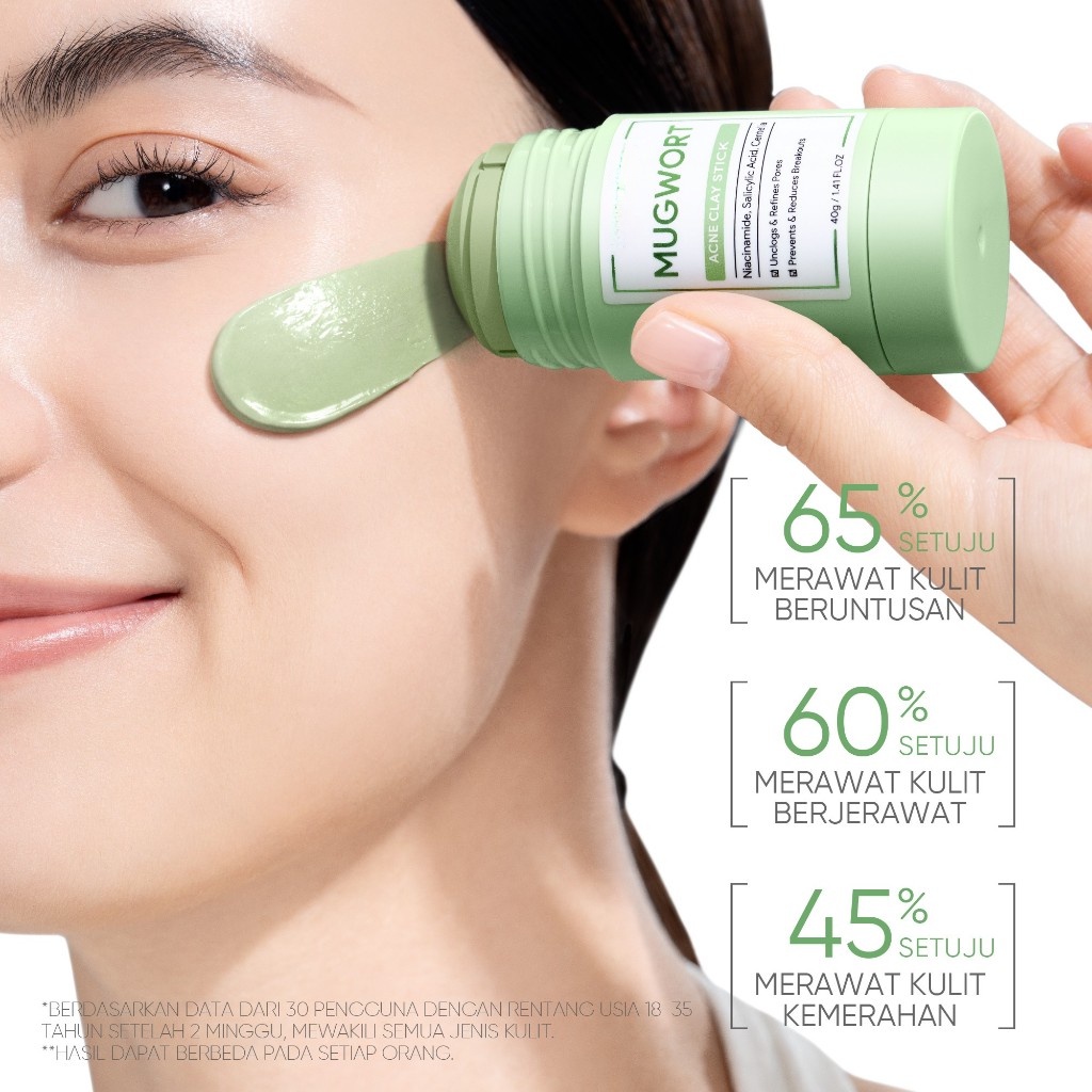 Mugwort Clay Stick Anti-Acne C - Dust Mask Construction 评论和价格