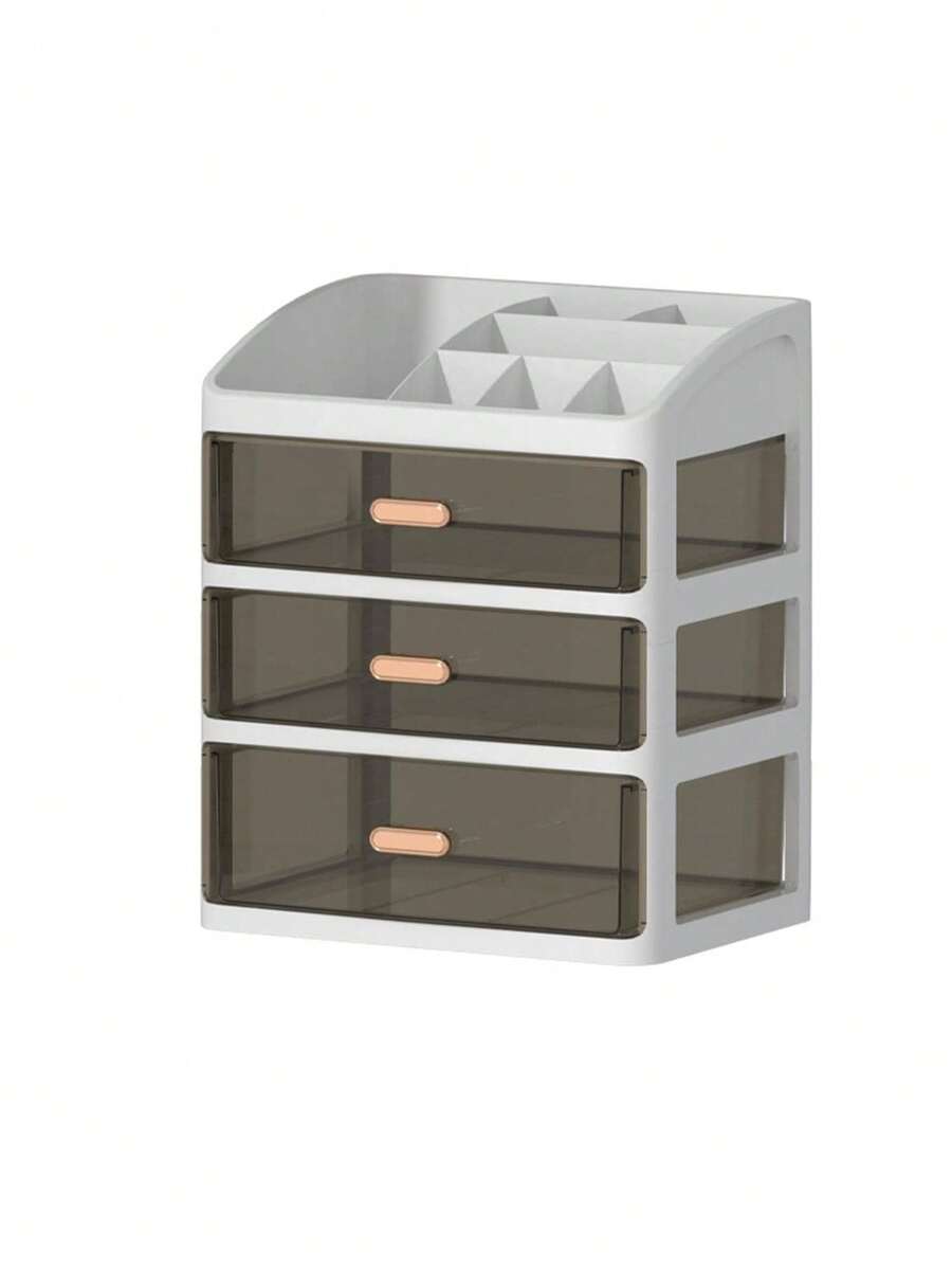 1pc Desktop Cosmetic Organizer - Face Mask Storage Box 评论和价格