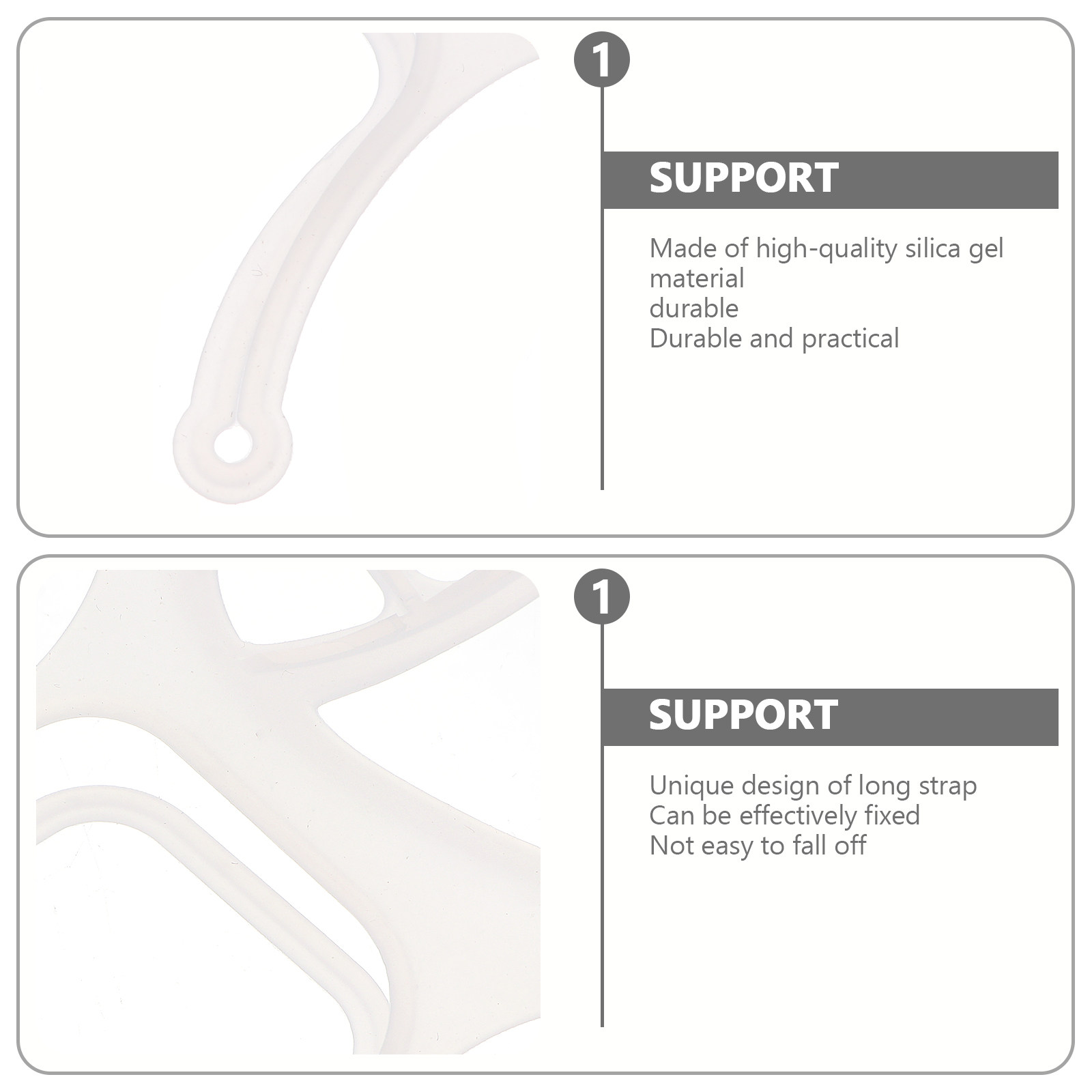 5Pcs Silicone Mask Brackets Co - Silicone Mask Bracket 评论和价格