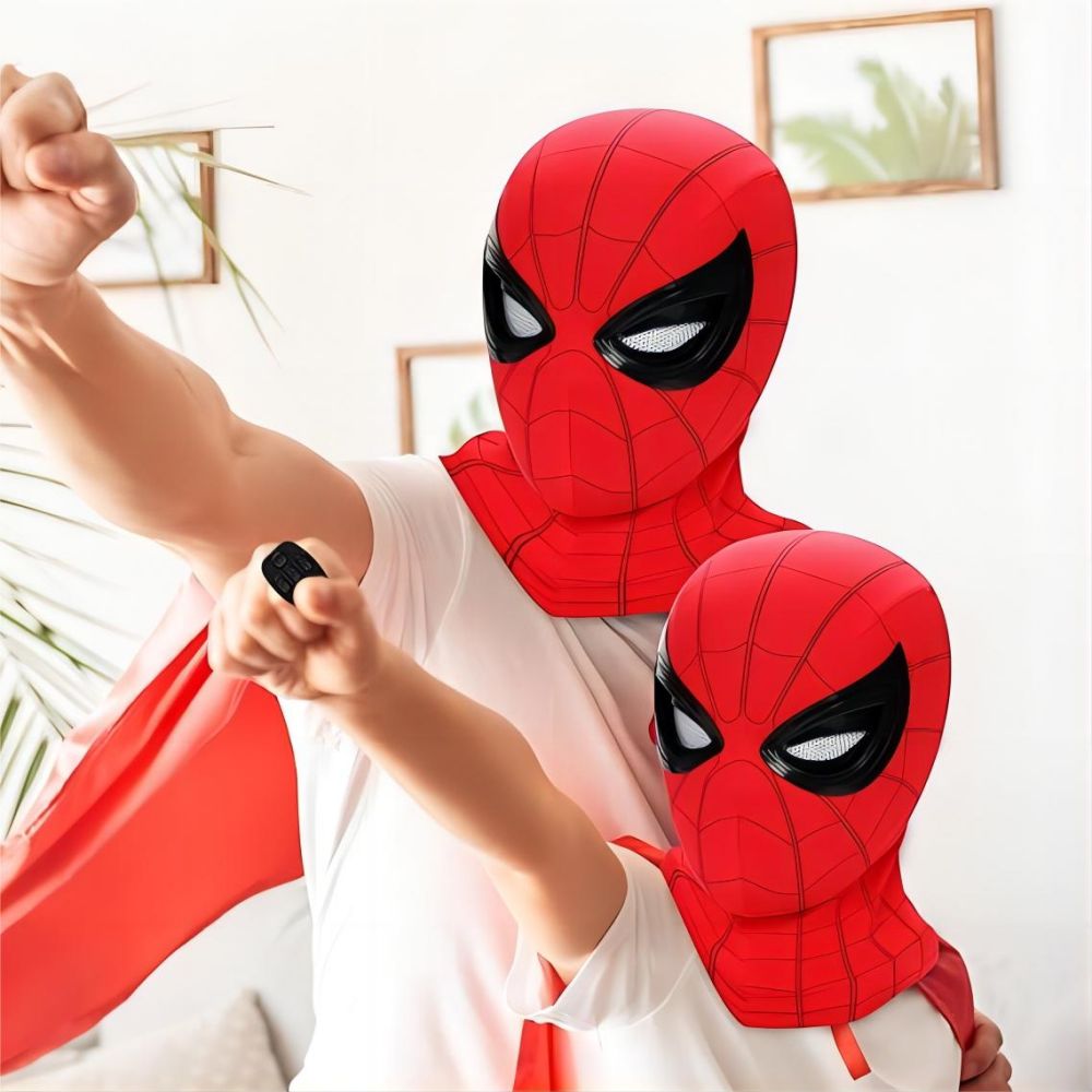 Movie Spidey Mask Eyes Glowing - Kids Face Mask 评论和价格