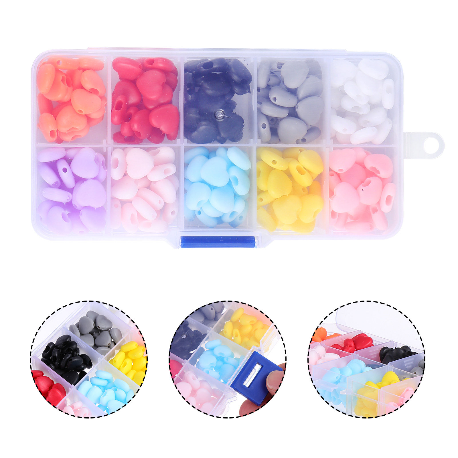 200Pcs Heart Shaped Adjustable - Mask Lanyard Adjustable 评论和价格