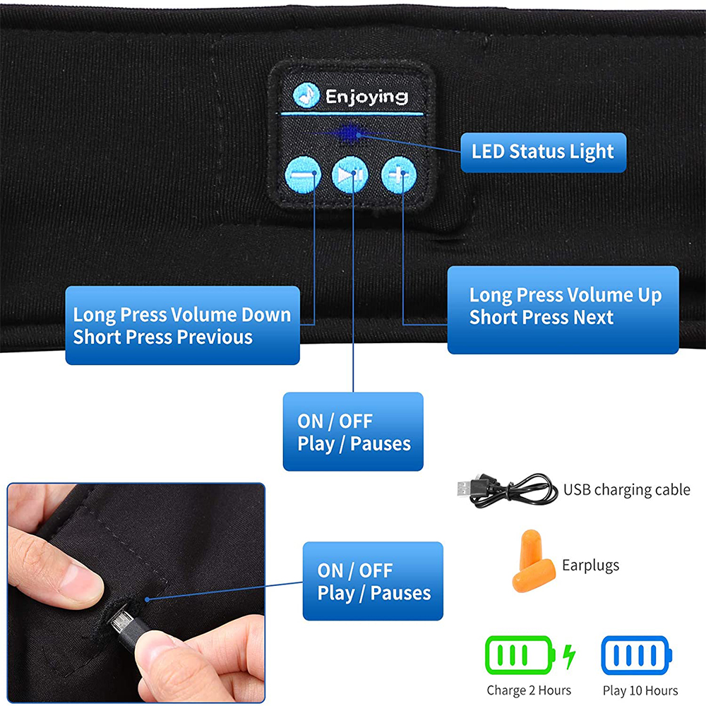Sleep Eye Mask with Bluetooth  - Mask Lanyard Adjustable 评论和价格