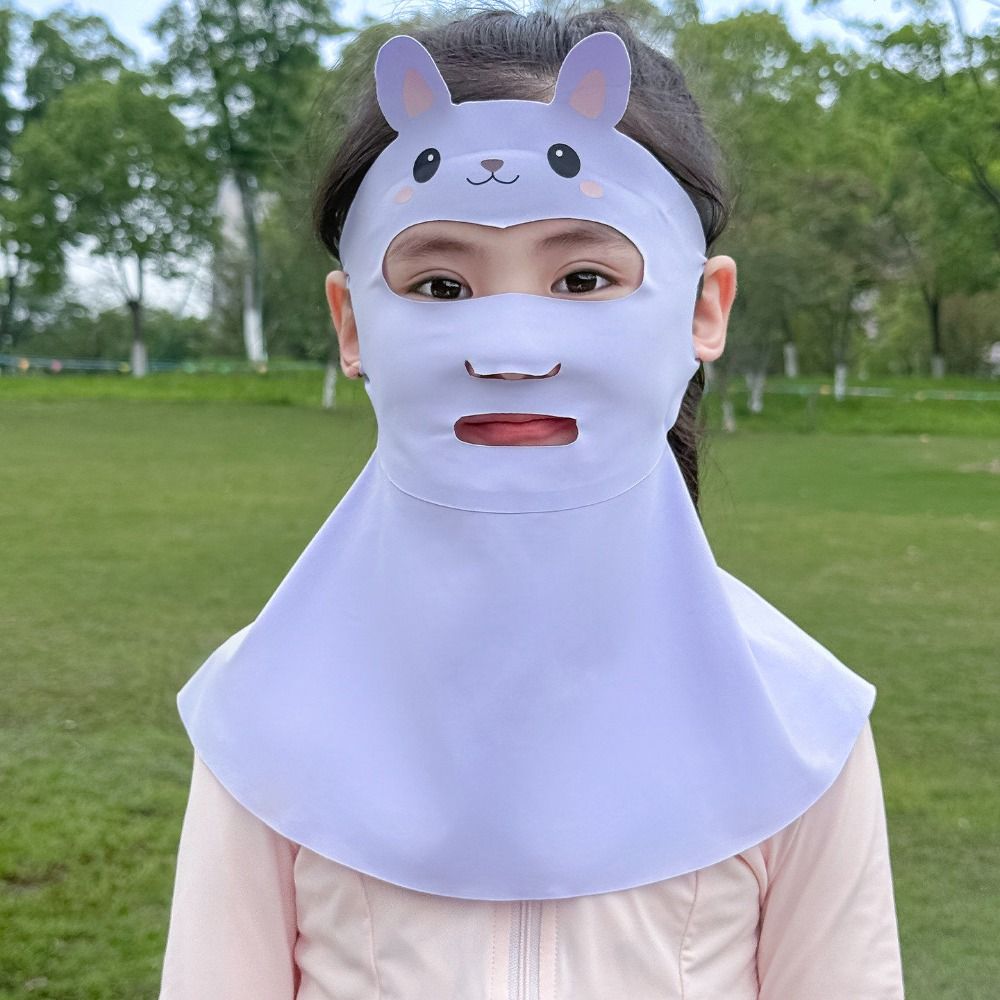 Rabbit Design Kids Sun Protect - Kids Face Mask 评论和价格