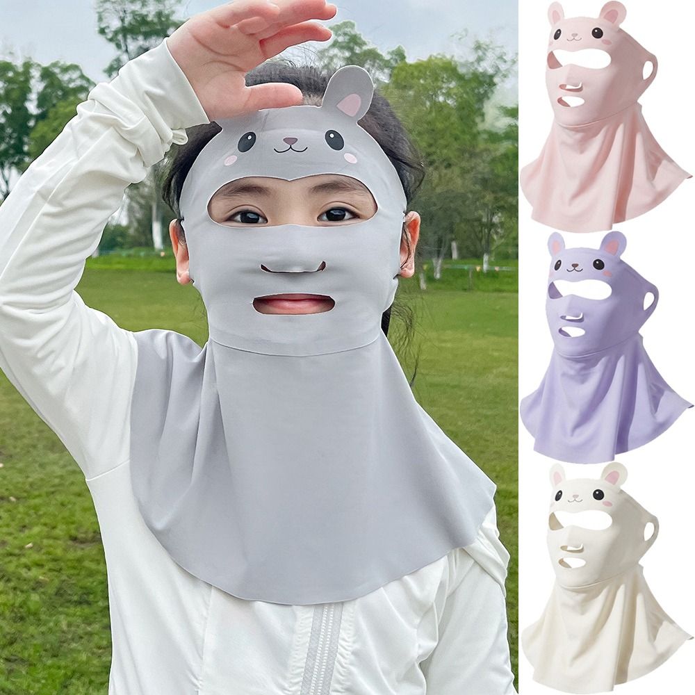 Rabbit Design Kids Sun Protect - Kids Face Mask 评论和价格