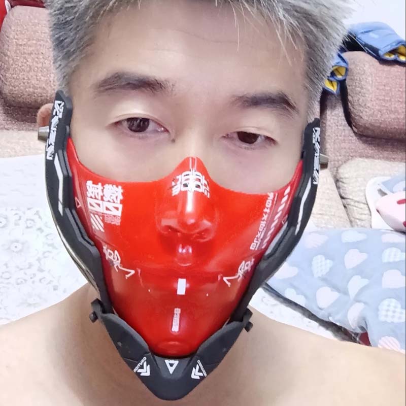 Cyber Punk Half Face Mask Mech - Respirator Half Face 评论和价格