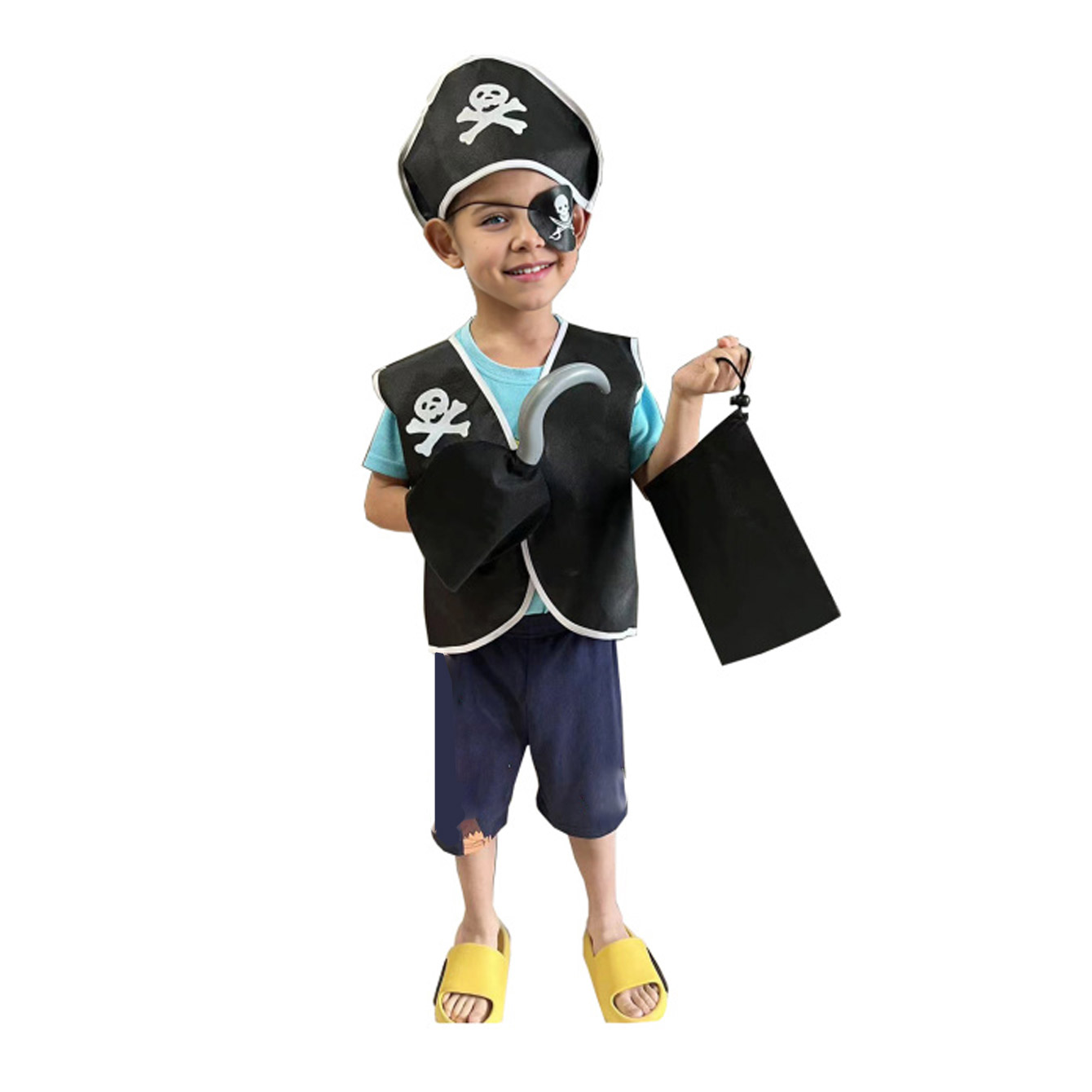 Carnival Boys Pirate Costume C - Black Face Mask Pack 评论和价格