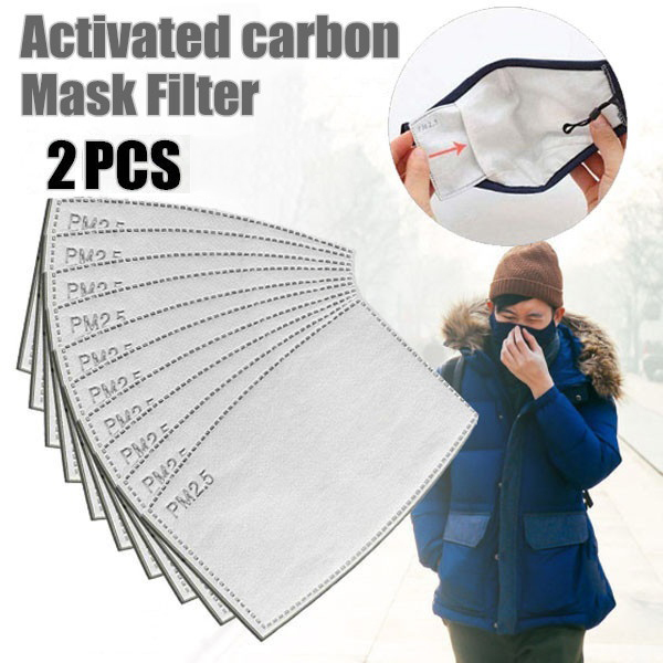 2PCS Mask Filter Element PM2.5 - Pm2.5 Filter Insert 评论和价格