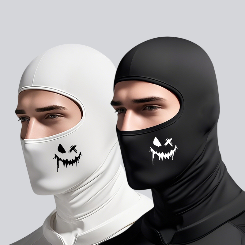 2pcs Set  Unisex Balaclava Cap - Black Face Mask Pack 评论和价格