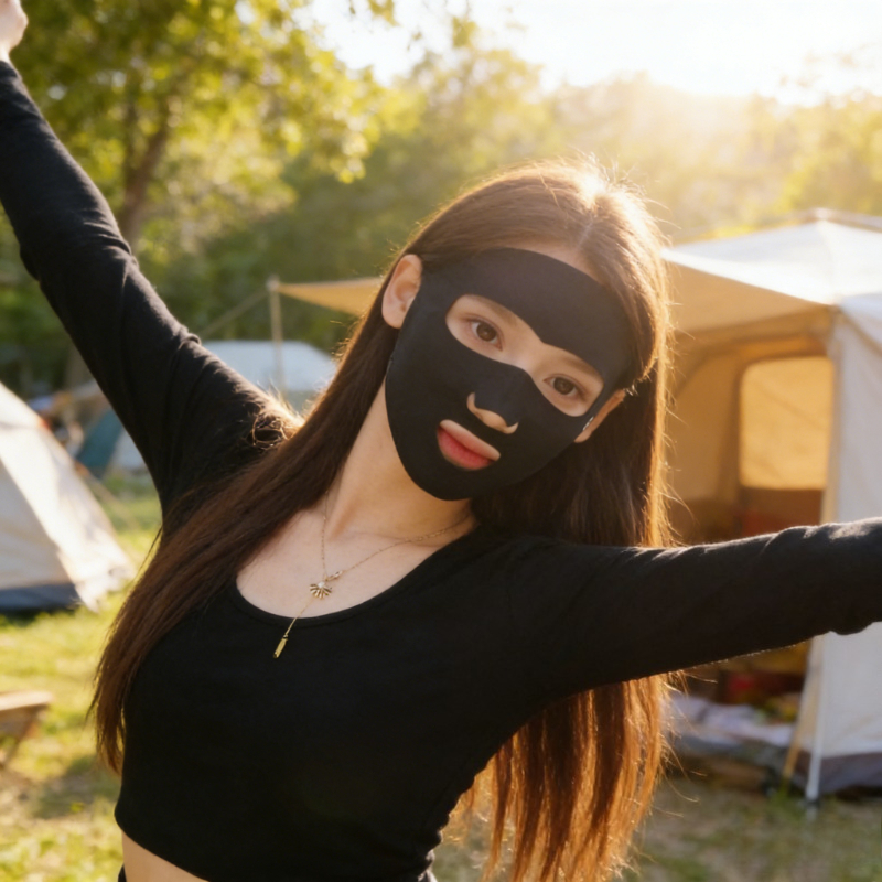 Summer Full Face Sunscreen Mas - Sports Mask Breathable 评论和价格