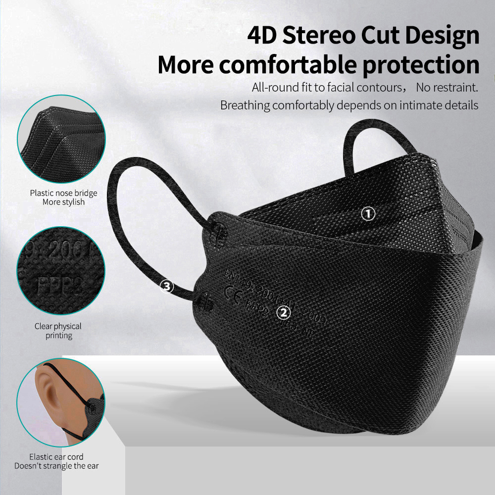 masks ffp2 face masks KN95 col - Disposable Surgical Mask 评论和价格