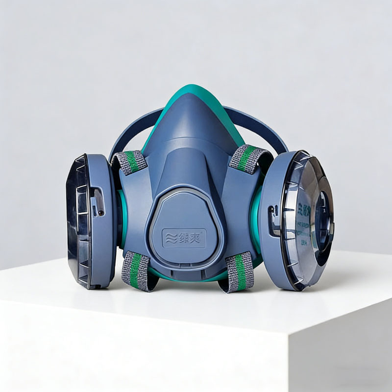 Dual Filter Silicone Half Face - Kn95 Respirator Mask 评论和价格