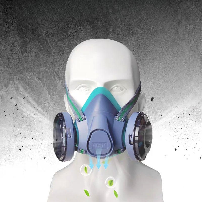 Dual Filter Silicone Half Face - Kn95 Respirator Mask 评论和价格