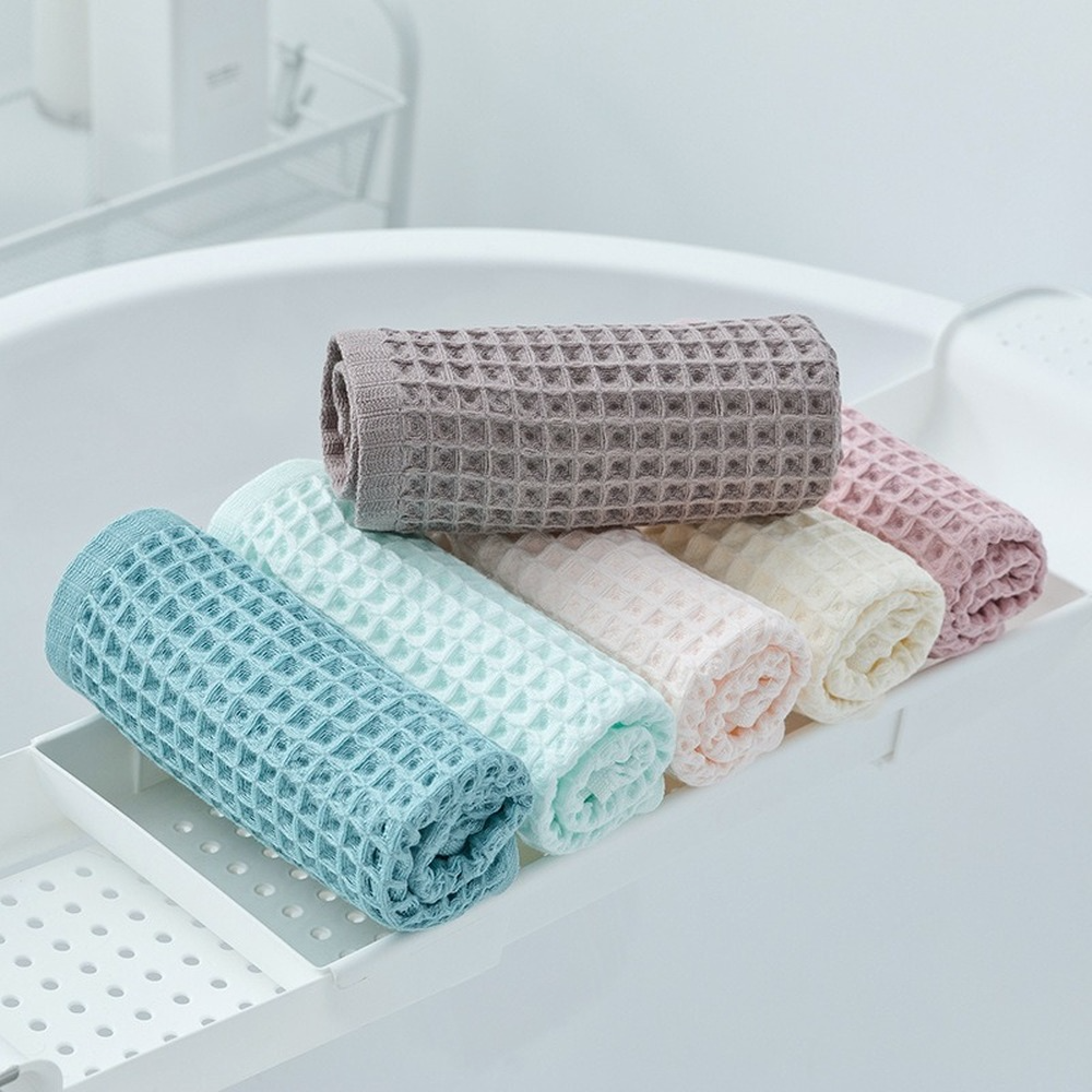 1Pcs Waffle Soft Face Towels f - Cloth Face Mask Washable 评论和价格