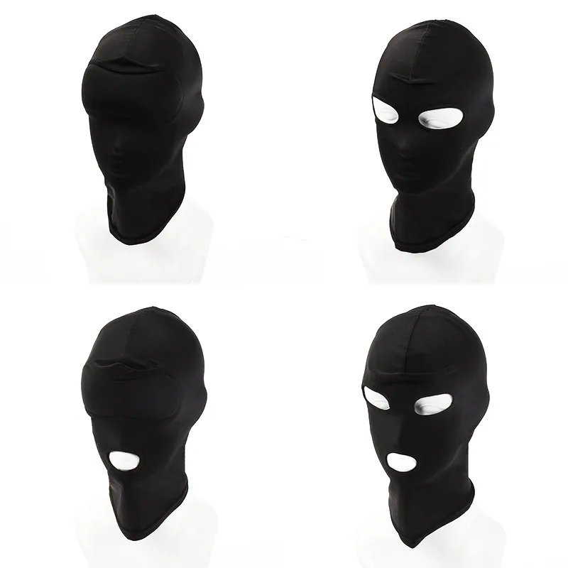 Adult Sex toys Soft Head Mask  - Black Face Mask Pack 评论和价格