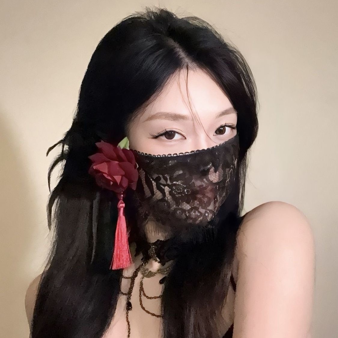 2026 New Black Flower Half Fac - Respirator Half Face 评论和价格