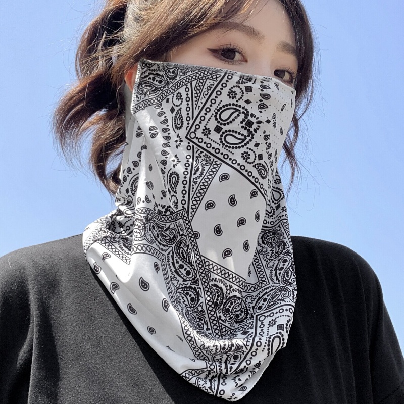 Full Face Cycling Mask Ice Sil - Sports Mask Breathable 评论和价格