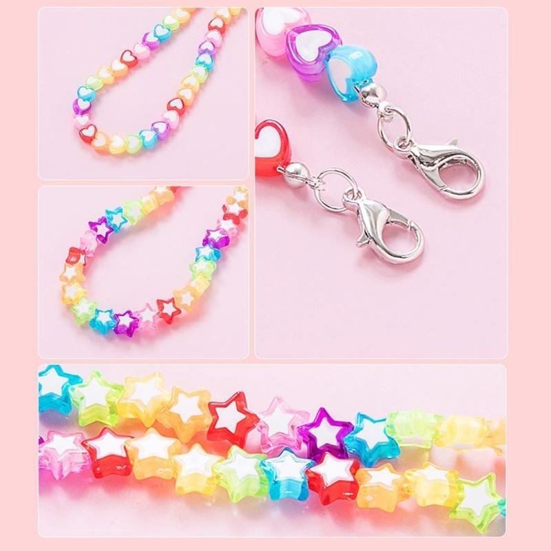 A52E Kids Acrylic Rainbow Colo - Mask Chain Holder 评论和价格