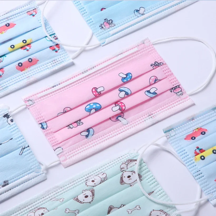 Child Mask Disposable Kid Mask - Disposable Surgical Mask 评论和价格