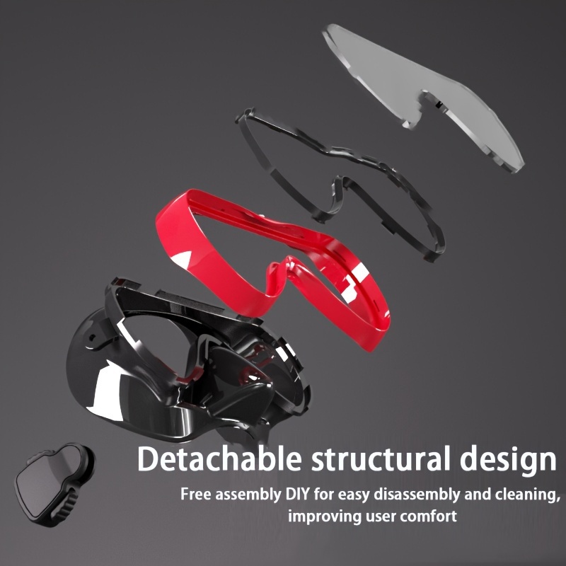 Adult Snorkel Mask, HD Tempere - Silicone Mask Bracket 评论和价格